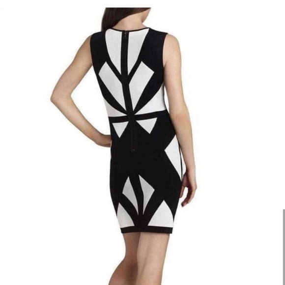 BCBG Black & White Dress - Picture 2 of 6